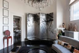 Eclipse 2018 (228×291.2cm) Installation view at Kenzo Takada's residence